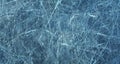 Ice texture on a skating rink, panorama. Big size. Royalty Free Stock Photo