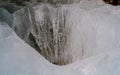 Ice thaws.Background. Royalty Free Stock Photo