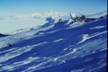 Ice towers on the slopes of Mount Erebus, Ross Island, Antarctica