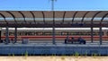 ICE train at Hamburg Central station - the main train station - HAMBURG, GERMANY - MAY 14, 2022 Royalty Free Stock Photo