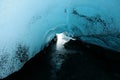 Ice tunnel Royalty Free Stock Photo