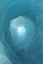 Ice tunnel Royalty Free Stock Photo