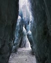 Ice tunnel Royalty Free Stock Photo