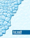 Ice wall Royalty Free Stock Photo