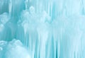 Ice waterfall Royalty Free Stock Photo