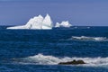 Iceberg along the Newfoundland coastline