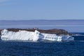 Iceberg along the Newfoundland coastline Royalty Free Stock Photo