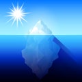 Iceberg Antarctica illustration