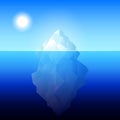 Iceberg Antarctica illustration