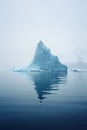 Iceberg in the Arctic Ocean Royalty Free Stock Photo