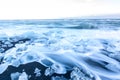 Iceberg beach Iceland Royalty Free Stock Photo