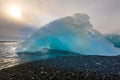 Iceberg beach Jokulsarlon Iceland