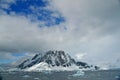 Iceberg, brash ice, mountain glacier