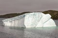 Iceberg in coastal water of Newfoundland NL Canada Royalty Free Stock Photo