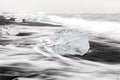 Iceberg Diamond beach Iceland Royalty Free Stock Photo