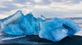 Iceberg at Diamond Beach Joekulsarlon in Iceland, Europe