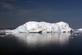 Iceberg in the Disco Bay, Ilulissat Royalty Free Stock Photo