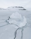 Iceberg in Disko Bay at Greenland Royalty Free Stock Photo