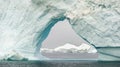 Iceberg in Disko Bay. Western Greenland Royalty Free Stock Photo