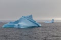 Iceberg drifting at Lemaire Channel Royalty Free Stock Photo