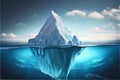 Iceberg Floating On Sea - Appearance And Global Warming