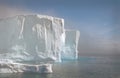 Iceberg in the Fog, Antarctica Royalty Free Stock Photo