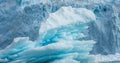 Iceberg in front of the claving Eqi glacier, Greenland