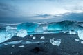 Iceberg in ice lagoon - Jokulsarlon, Iceland.