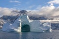 Iceberg - Franz Joseph Fjord - Greenland Royalty Free Stock Photo