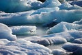 Iceberg Lagoon, Jokulsarlon lake, Iceland Royalty Free Stock Photo