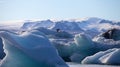 Iceberg Lagoon, Jokulsarlon lake, Iceland Royalty Free Stock Photo