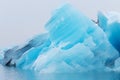 Iceberg lagoon jokulsarlon on the south of Iceland Royalty Free Stock Photo