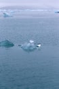 Iceberg lagoon jokulsarlon on the south of Iceland Royalty Free Stock Photo