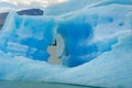 Iceberg in lake Argentino near Upsala glacier.