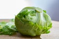 Iceberg lettuce, green vegetable from local market, farm fresh p
