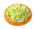 Iceberg lettuce salad Royalty Free Stock Photo