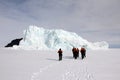 Iceberg in McMurdo Sound, Antarctica Royalty Free Stock Photo