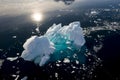 Iceberg off coast of Antarctica Royalty Free Stock Photo