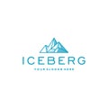 ICEBERG polar northpole logo design