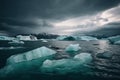 The iceberg at the polar regions