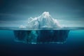 Iceberg\'s Last Stand: Global Warming.