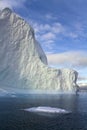 Iceberg in Scoresbysund in Greenland Royalty Free Stock Photo