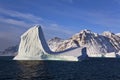 Iceberg - Scoresbysund - Greenland Royalty Free Stock Photo