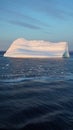 iceberg in the sea in the sunset, Ilulissat Icefjord, Illulissat, Greenland Royalty Free Stock Photo