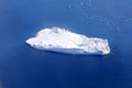Iceberg with supraglacial pond Royalty Free Stock Photo