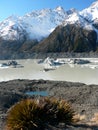 Iceberg on Tasman glacier lake, New Zealand