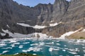 Iceberg Trail in Glacier National Park, Montana, USA Royalty Free Stock Photo