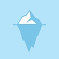 Iceberg vector icon