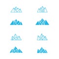 Iceberg vector illustration