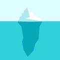 Iceberg vector illustration